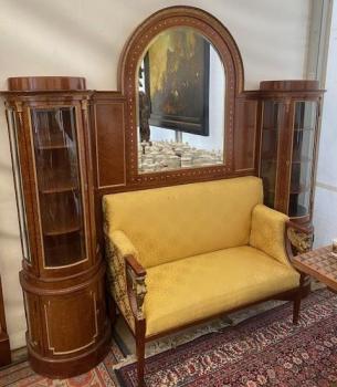 Obývací stěna-sofa+2*skleník+zrcadlo Obývací stěna-sofa+2*skleník+zrcadlo